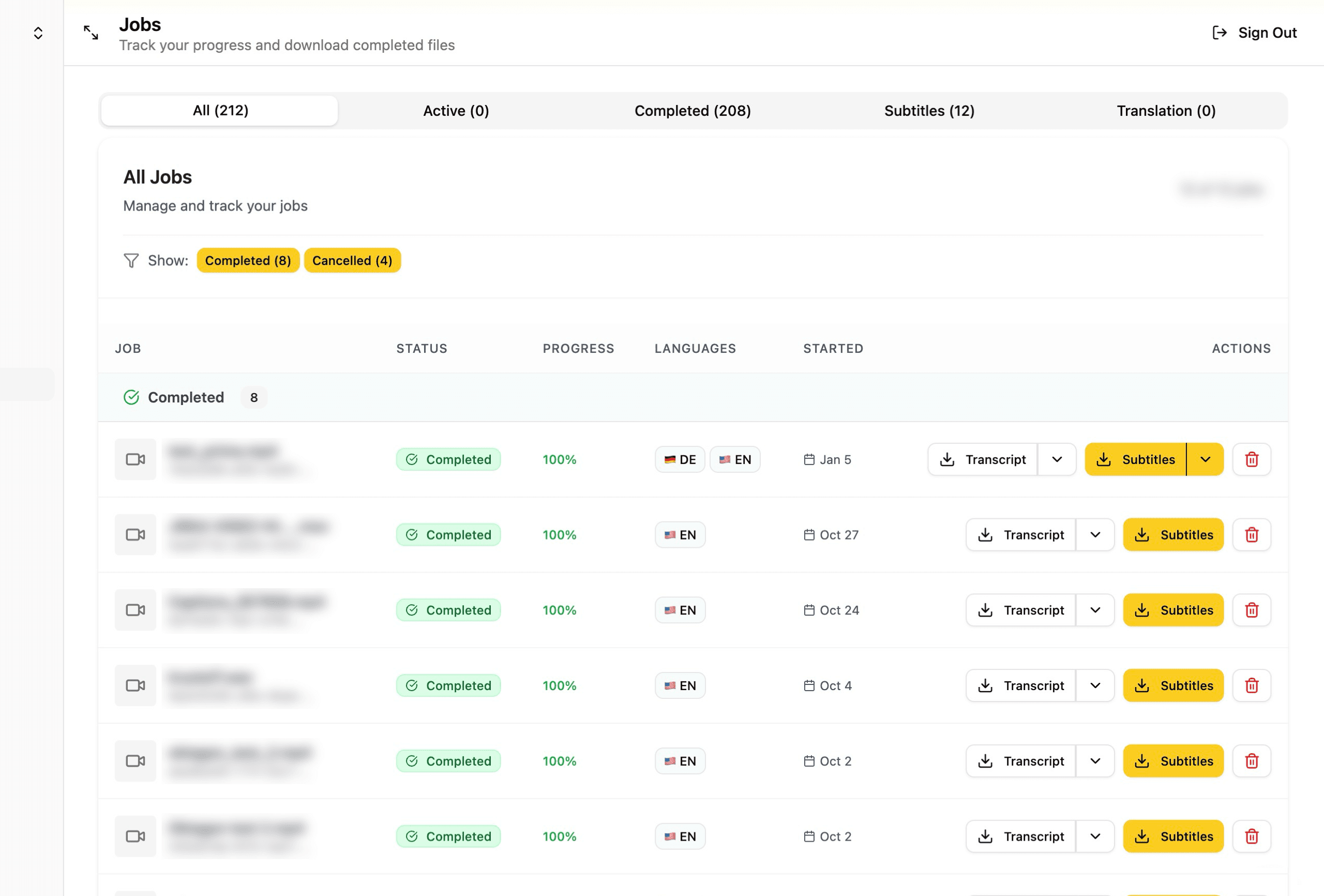 Batch Content Processing