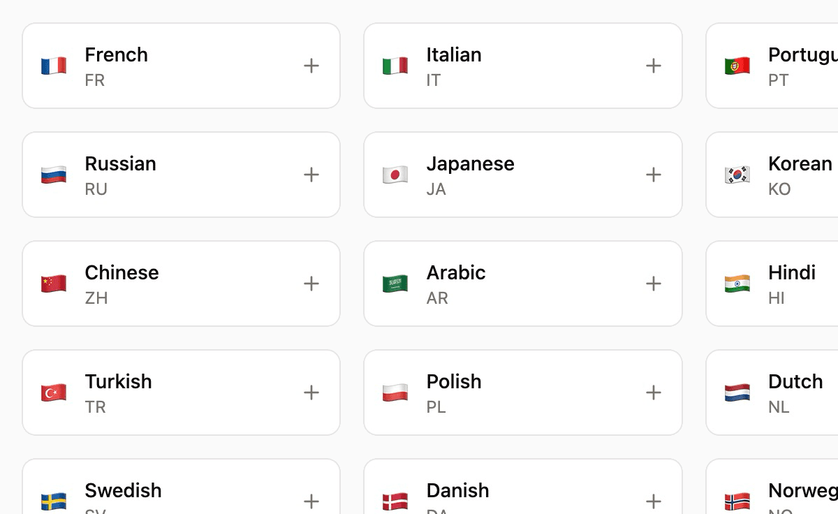 High-volume batch localization
